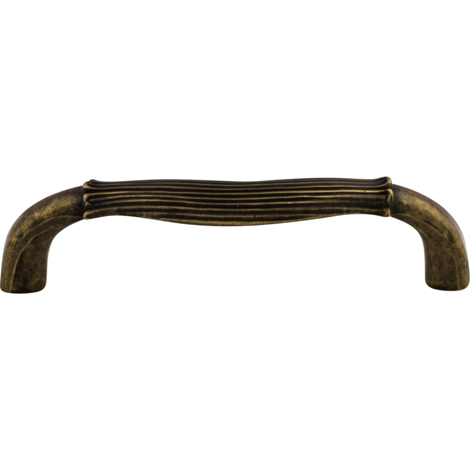 Worldwide Flooring Design Center Edwardian Bow Pull 3 3/4 Inch (c-c) German Bronze Edwardian Bow Pull 3 3/4 Inch (c-c) German Bronze Top Knobs Decorative Hardware