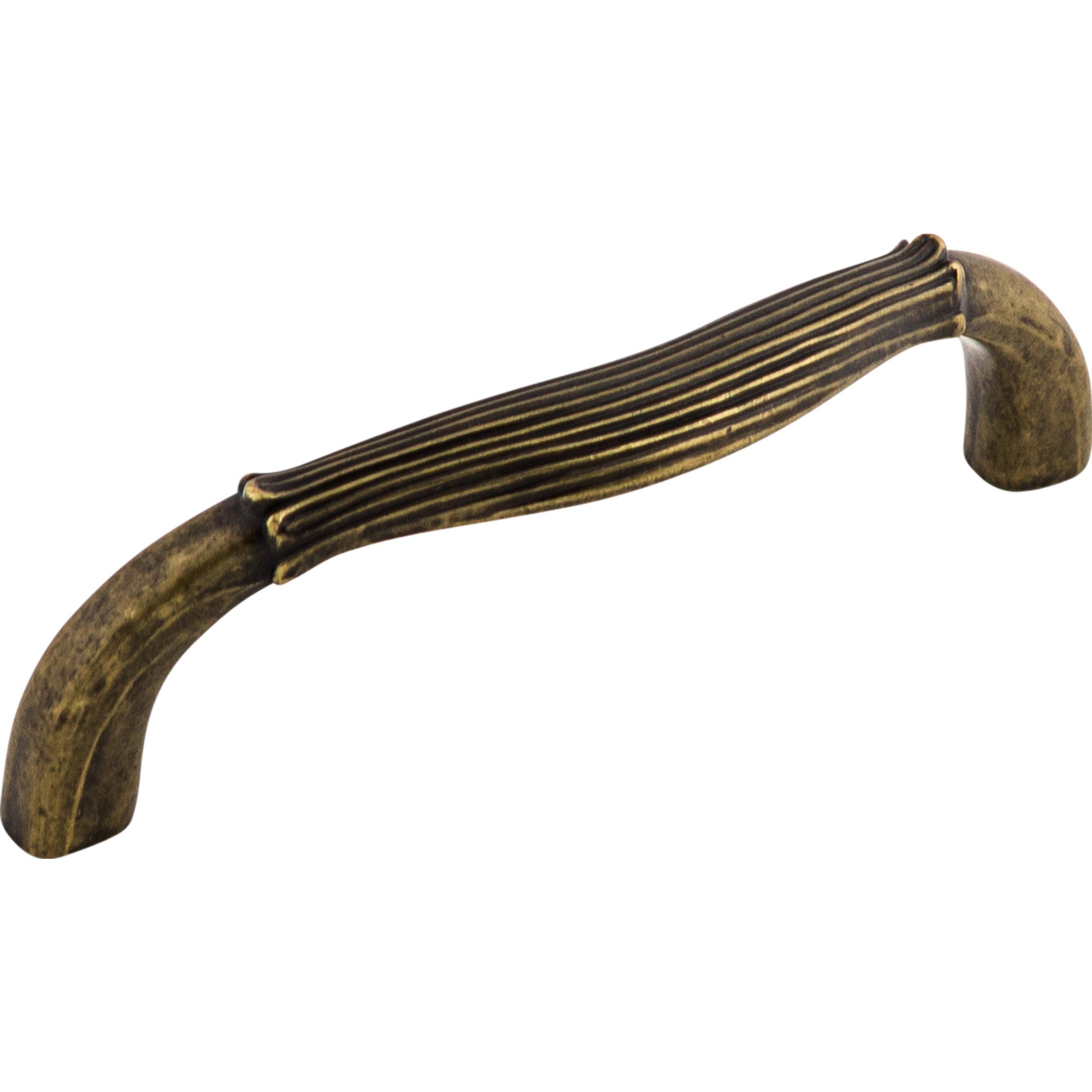 Worldwide Flooring Design Center Edwardian Bow Pull 3 3/4 Inch (c-c) German Bronze Edwardian Bow Pull 3 3/4 Inch (c-c) German Bronze Top Knobs Decorative Hardware