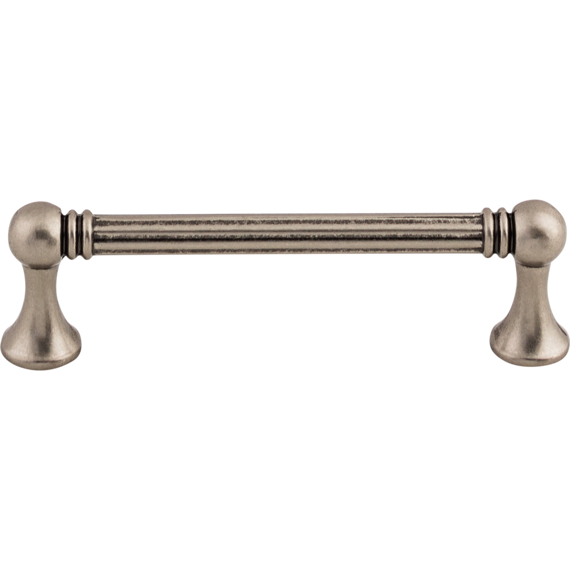 Worldwide Flooring Design Center Grace Pull 3 3/4 Inch (c-c) Pewter Antique Grace Pull 3 3/4 Inch (c-c) Pewter Antique Top Knobs Decorative Hardware