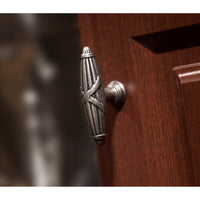 Worldwide Flooring Design Center Ribbon & Reed T-Pull 2 3/4 Inch German Bronze Ribbon & Reed T-Pull 2 3/4 Inch German Bronze Top Knobs Decorative Hardware