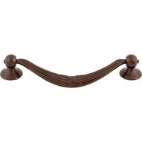 Worldwide Flooring Design Center Ribbon & Reed Drop Pull 5 1/16 Inch (c-c) Oil Rubbed Bronze Ribbon & Reed Drop Pull 5 1/16 Inch (c-c) Oil Rubbed Bronze Top Knobs Decorative Hardware