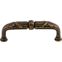 Worldwide Flooring Design Center Ribbon & Reed D Pull 3 3/4 Inch (c-c) German Bronze Ribbon & Reed D Pull 3 3/4 Inch (c-c) German Bronze Top Knobs Decorative Hardware
