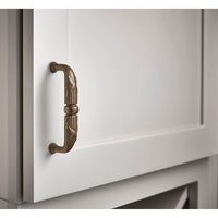 Worldwide Flooring Design Center Ribbon & Reed D Pull 3 3/4 Inch (c-c) German Bronze Ribbon & Reed D Pull 3 3/4 Inch (c-c) German Bronze Top Knobs Decorative Hardware