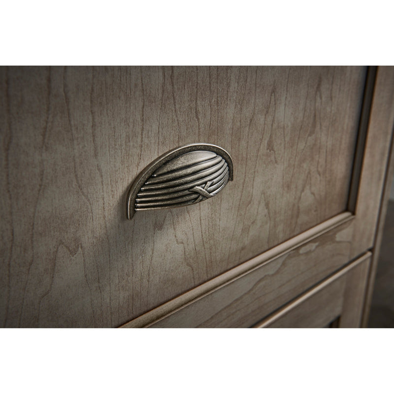 Worldwide Flooring Design Center Ribbon & Reed Cup Pull 3 Inch (c-c) Oil Rubbed Bronze Ribbon & Reed Cup Pull 3 Inch (c-c) Oil Rubbed Bronze Top Knobs Decorative Hardware