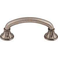 Worldwide Flooring Design Center Lund Pull 3 Inch (c-c) Pewter Antique Lund Pull 3 Inch (c-c) Pewter Antique Top Knobs Decorative Hardware