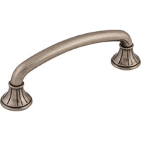 Worldwide Flooring Design Center Lund Pull 4 Inch (c-c) Pewter Antique Lund Pull 4 Inch (c-c) Pewter Antique Top Knobs Decorative Hardware