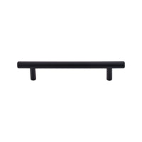 Worldwide Flooring Design Center Hopewell Bar Pull 5 1/16 Inch (c-c) Flat Black Hopewell Bar Pull 5 1/16 Inch (c-c) Flat Black Top Knobs Decorative Hardware