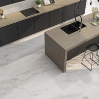 White Marbles Pulia Gold