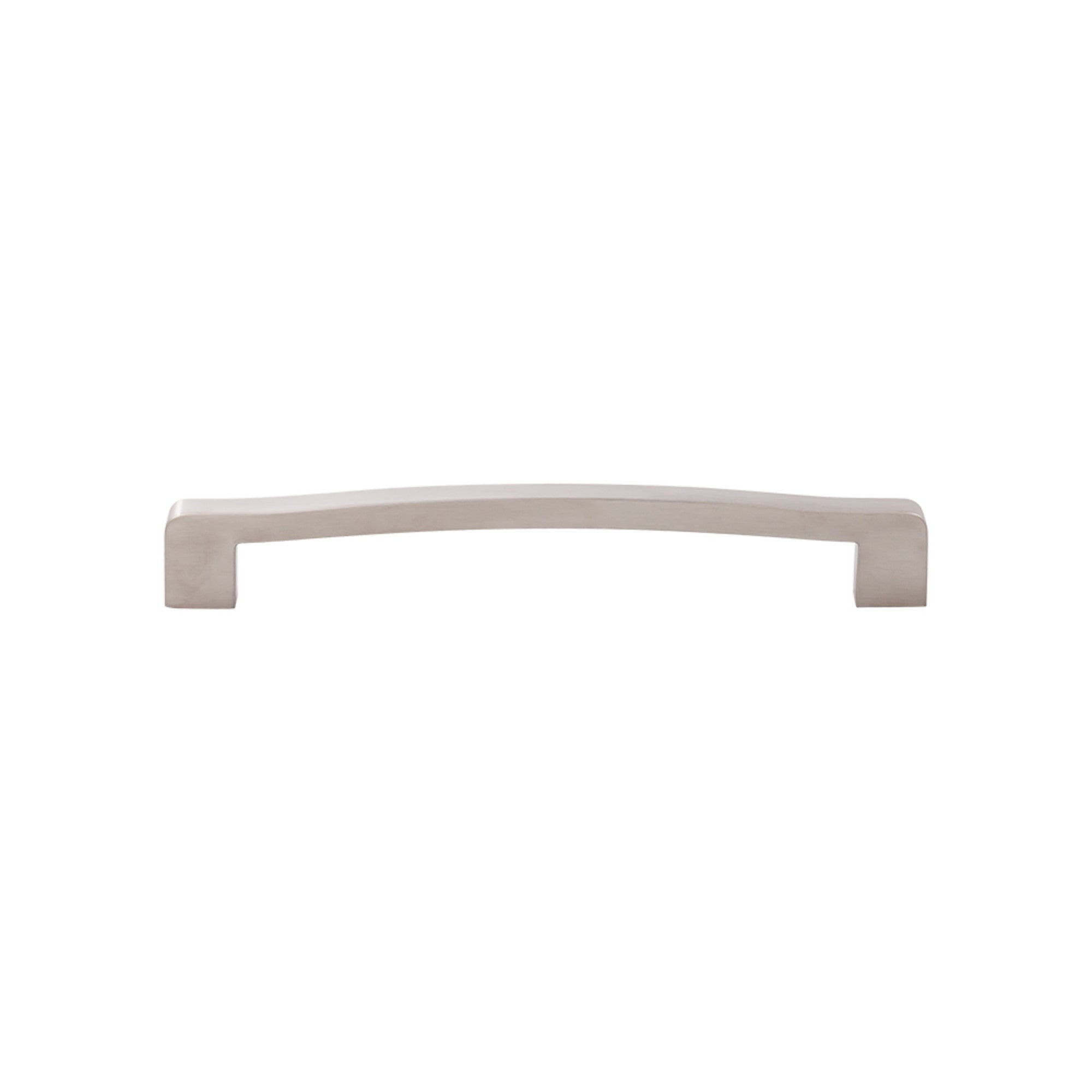 Worldwide Flooring Design Center Alton Pull 7 9/16 Inch (c-c) Brushed Stainless Steel Alton Pull 7 9/16 Inch (c-c) Brushed Stainless Steel Top Knobs Decorative Hardware