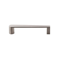 Worldwide Flooring Design Center Sibley Pull 5 1/16 Inch (c-c) Brushed Stainless Steel Sibley Pull 5 1/16 Inch (c-c) Brushed Stainless Steel Top Knobs Decorative Hardware