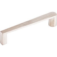 Worldwide Flooring Design Center Sibley Pull 5 1/16 Inch (c-c) Brushed Stainless Steel Sibley Pull 5 1/16 Inch (c-c) Brushed Stainless Steel Top Knobs Decorative Hardware