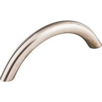 Worldwide Flooring Design Center Solid Bowed Bar Pull 3 Inch (c-c) Brushed Stainless Steel Solid Bowed Bar Pull 3 Inch (c-c) Brushed Stainless Steel Top Knobs Decorative Hardware