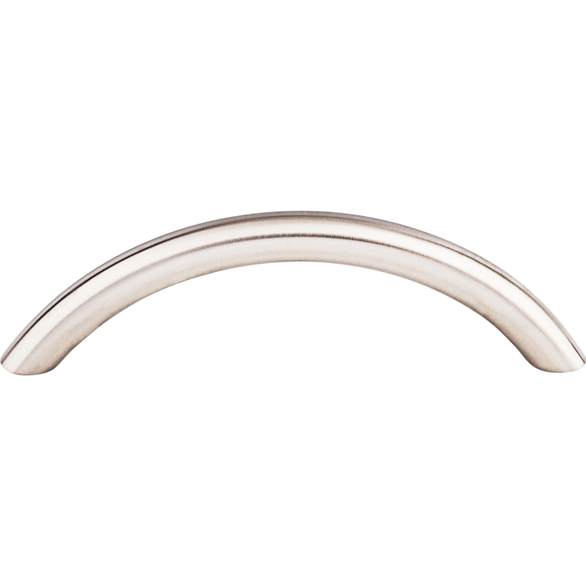 Worldwide Flooring Design Center Solid Bowed Bar Pull 3 3/4 Inch (c-c) Brushed Stainless Steel Solid Bowed Bar Pull 3 3/4 Inch (c-c) Brushed Stainless Steel Top Knobs Decorative Hardware