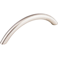 Worldwide Flooring Design Center Solid Bowed Bar Pull 3 3/4 Inch (c-c) Brushed Stainless Steel Solid Bowed Bar Pull 3 3/4 Inch (c-c) Brushed Stainless Steel Top Knobs Decorative Hardware