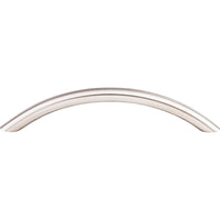 Worldwide Flooring Design Center Solid Bowed Bar Pull 5 1/16 Inch (c-c) Brushed Stainless Steel Solid Bowed Bar Pull 5 1/16 Inch (c-c) Brushed Stainless Steel Top Knobs Decorative Hardware