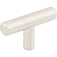 Worldwide Flooring Design Center Solid T-Handle 2 Inch Brushed Stainless Steel Solid T-Handle 2 Inch Brushed Stainless Steel Top Knobs Decorative Hardware