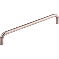 Worldwide Flooring Design Center Bent Bar (8mm Diameter) 6 5/16 Inch (c-c) Brushed Stainless Steel Bent Bar (8mm Diameter) 6 5/16 Inch (c-c) Brushed Stainless Steel Top Knobs Decorative Hardware