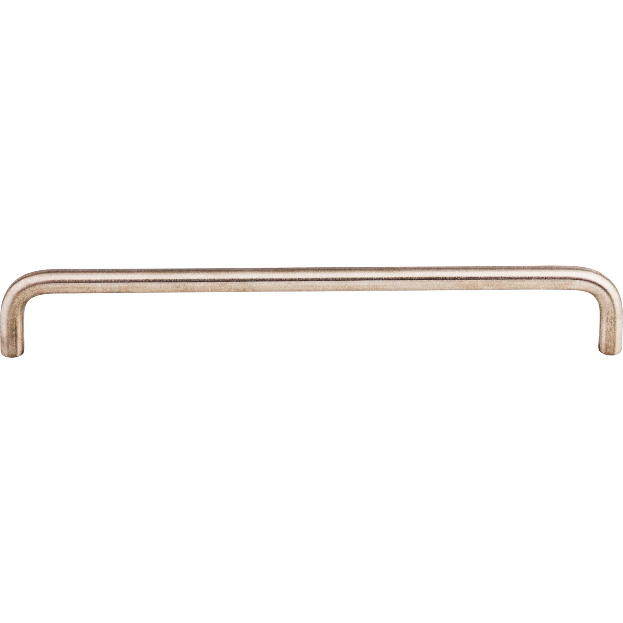 Worldwide Flooring Design Center Bent Bar (8mm Diameter) 7 9/16 Inch (c-c) Brushed Stainless Steel Bent Bar (8mm Diameter) 7 9/16 Inch (c-c) Brushed Stainless Steel Top Knobs Decorative Hardware