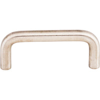 Worldwide Flooring Design Center Bent Bar (10mm Diameter) 3 Inch (c-c) Brushed Stainless Steel Bent Bar (10mm Diameter) 3 Inch (c-c) Brushed Stainless Steel Top Knobs Decorative Hardware