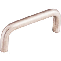 Worldwide Flooring Design Center Bent Bar (10mm Diameter) 3 Inch (c-c) Brushed Stainless Steel Bent Bar (10mm Diameter) 3 Inch (c-c) Brushed Stainless Steel Top Knobs Decorative Hardware