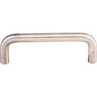 Worldwide Flooring Design Center Bent Bar (10mm Diameter) 3 3/4 Inch (c-c) Brushed Stainless Steel Bent Bar (10mm Diameter) 3 3/4 Inch (c-c) Brushed Stainless Steel Top Knobs Decorative Hardware