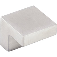 Worldwide Flooring Design Center Square Knob 5/8 Inch (c-c) Brushed Stainless Steel Square Knob 5/8 Inch (c-c) Brushed Stainless Steel Top Knobs Decorative Hardware