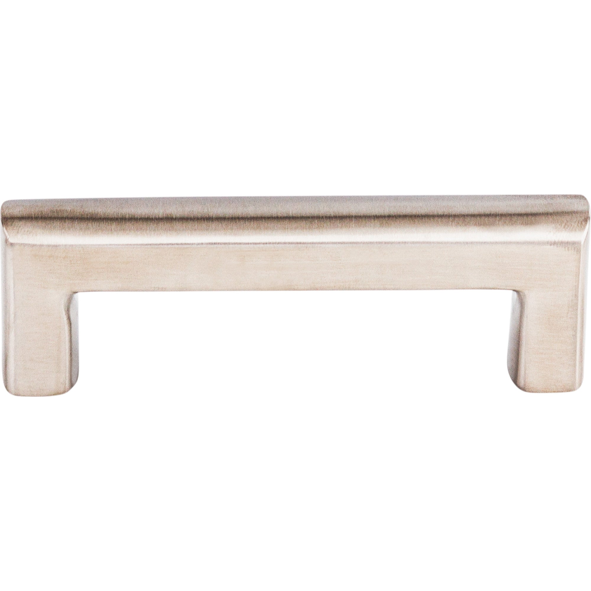 Worldwide Flooring Design Center Roselle Pull 3 3/4 Inch (c-c) Brushed Stainless Steel Roselle Pull 3 3/4 Inch (c-c) Brushed Stainless Steel Top Knobs Decorative Hardware