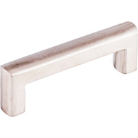 Worldwide Flooring Design Center Roselle Pull 3 3/4 Inch (c-c) Brushed Stainless Steel Roselle Pull 3 3/4 Inch (c-c) Brushed Stainless Steel Top Knobs Decorative Hardware