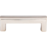 Worldwide Flooring Design Center Roselle Pull 3 3/4 Inch (c-c) Polished Stainless Steel Roselle Pull 3 3/4 Inch (c-c) Polished Stainless Steel Top Knobs Decorative Hardware