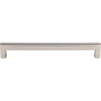 Worldwide Flooring Design Center Roselle Pull 8 13/16 Inch (c-c) Polished Stainless Steel Roselle Pull 8 13/16 Inch (c-c) Polished Stainless Steel Top Knobs Decorative Hardware