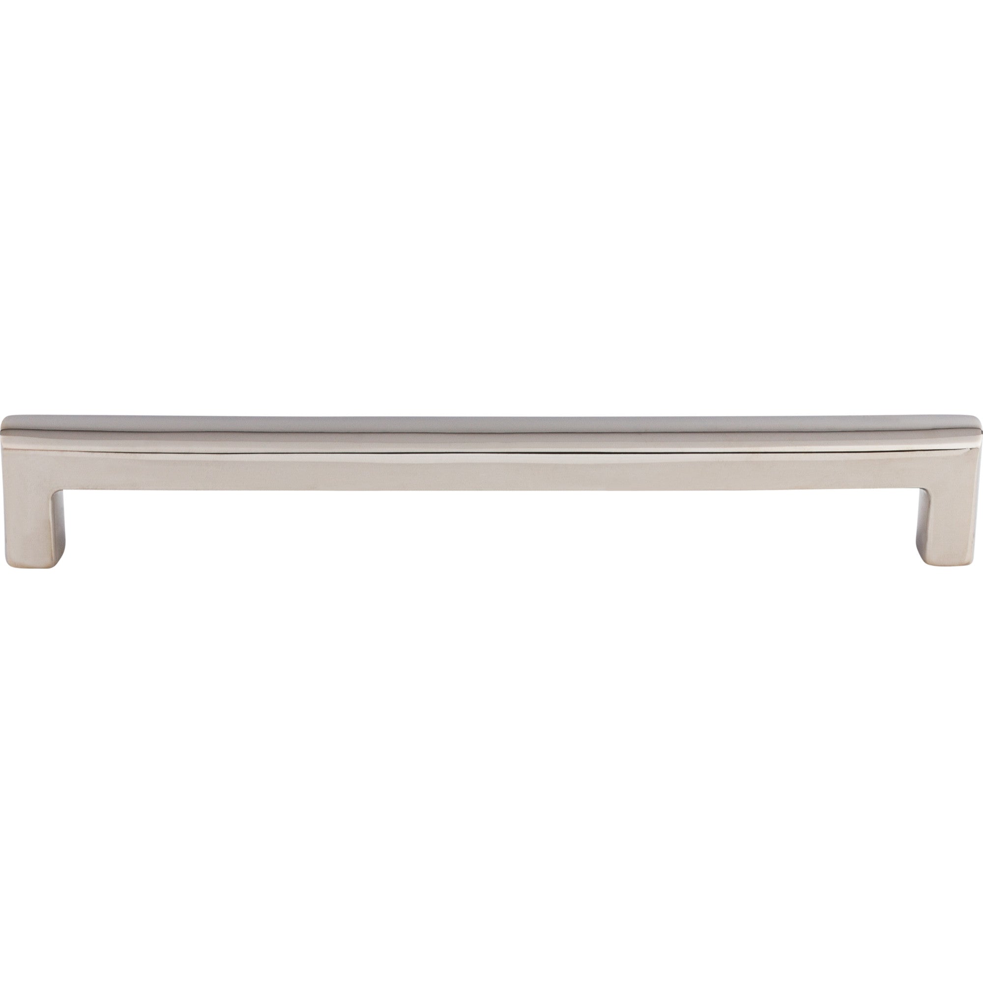 Worldwide Flooring Design Center Roselle Pull 8 13/16 Inch (c-c) Polished Stainless Steel Roselle Pull 8 13/16 Inch (c-c) Polished Stainless Steel Top Knobs Decorative Hardware