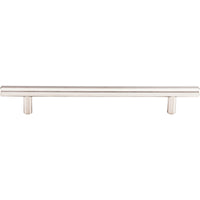 Worldwide Flooring Design Center Solid Bar Pull 6 5/16 Inch (c-c) Brushed Stainless Steel Solid Bar Pull 6 5/16 Inch (c-c) Brushed Stainless Steel Top Knobs Decorative Hardware