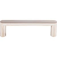 Worldwide Flooring Design Center Latham Pull 3 3/4 Inch (c-c) Polished Stainless Steel Latham Pull 3 3/4 Inch (c-c) Polished Stainless Steel Top Knobs Decorative Hardware