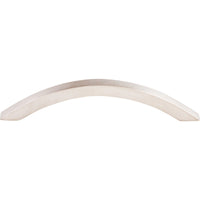 Worldwide Flooring Design Center Iola Pull 5 1/16 Inch (c-c) Brushed Stainless Steel Iola Pull 5 1/16 Inch (c-c) Brushed Stainless Steel Top Knobs Decorative Hardware