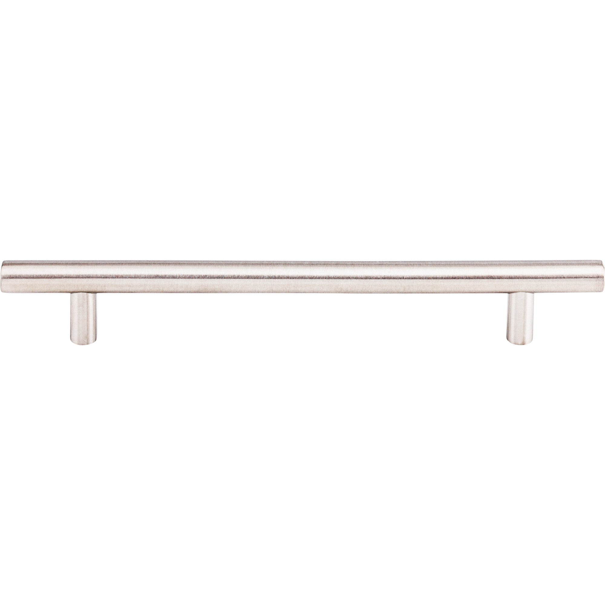 Worldwide Flooring Design Center Hollow Bar Pull 6 5/16 Inch (c-c) Brushed Stainless Steel Hollow Bar Pull 6 5/16 Inch (c-c) Brushed Stainless Steel Top Knobs Decorative Hardware