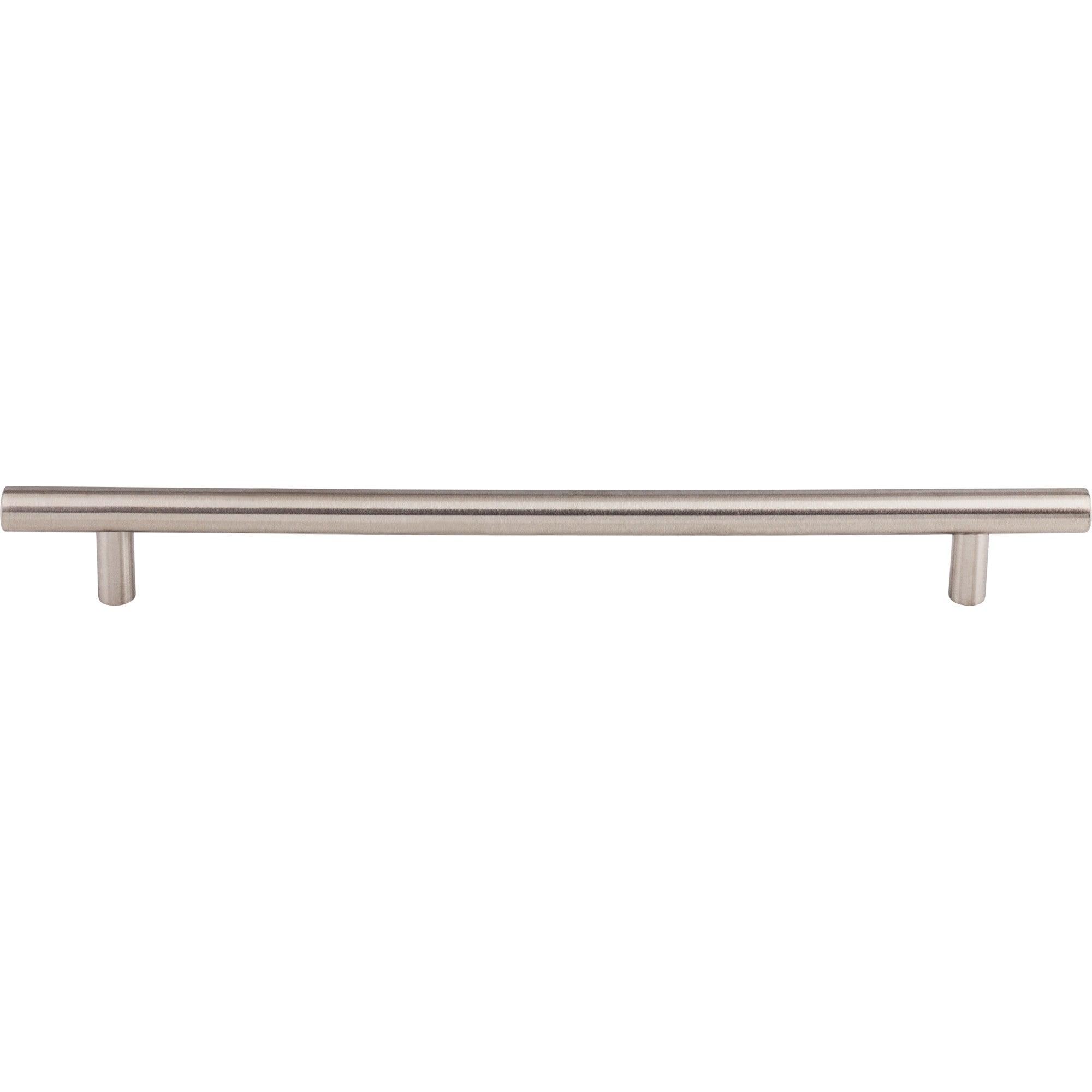 Worldwide Flooring Design Center Hollow Bar Pull 8 13/16 Inch (c-c) Brushed Stainless Steel Hollow Bar Pull 8 13/16 Inch (c-c) Brushed Stainless Steel Top Knobs Decorative Hardware