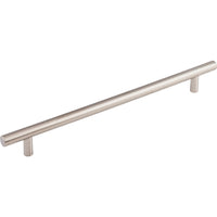 Worldwide Flooring Design Center Hollow Bar Pull 8 13/16 Inch (c-c) Brushed Stainless Steel Hollow Bar Pull 8 13/16 Inch (c-c) Brushed Stainless Steel Top Knobs Decorative Hardware