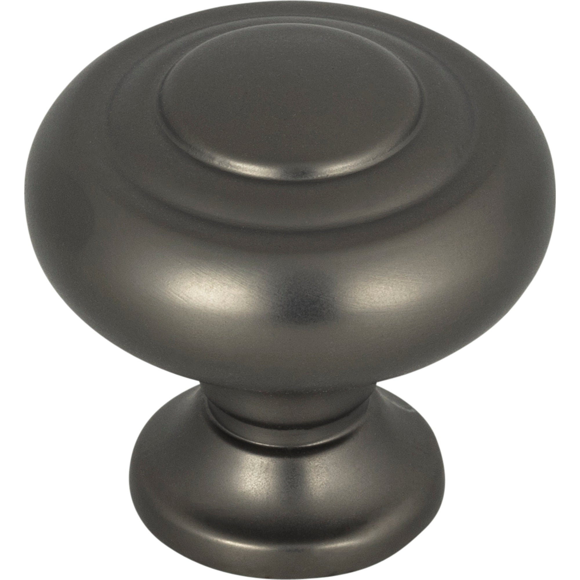 Worldwide Flooring Design Center Kent Knob 1 1/4 Inch Ash Gray Kent Knob 1 1/4 Inch Ash Gray Top Knobs Decorative Hardware