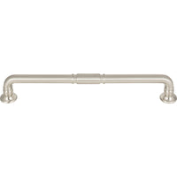 Worldwide Flooring Design Center Kent Pull 7 9/16 Inch (c-c) Brushed Satin Nickel Kent Pull 7 9/16 Inch (c-c) Brushed Satin Nickel Top Knobs Decorative Hardware
