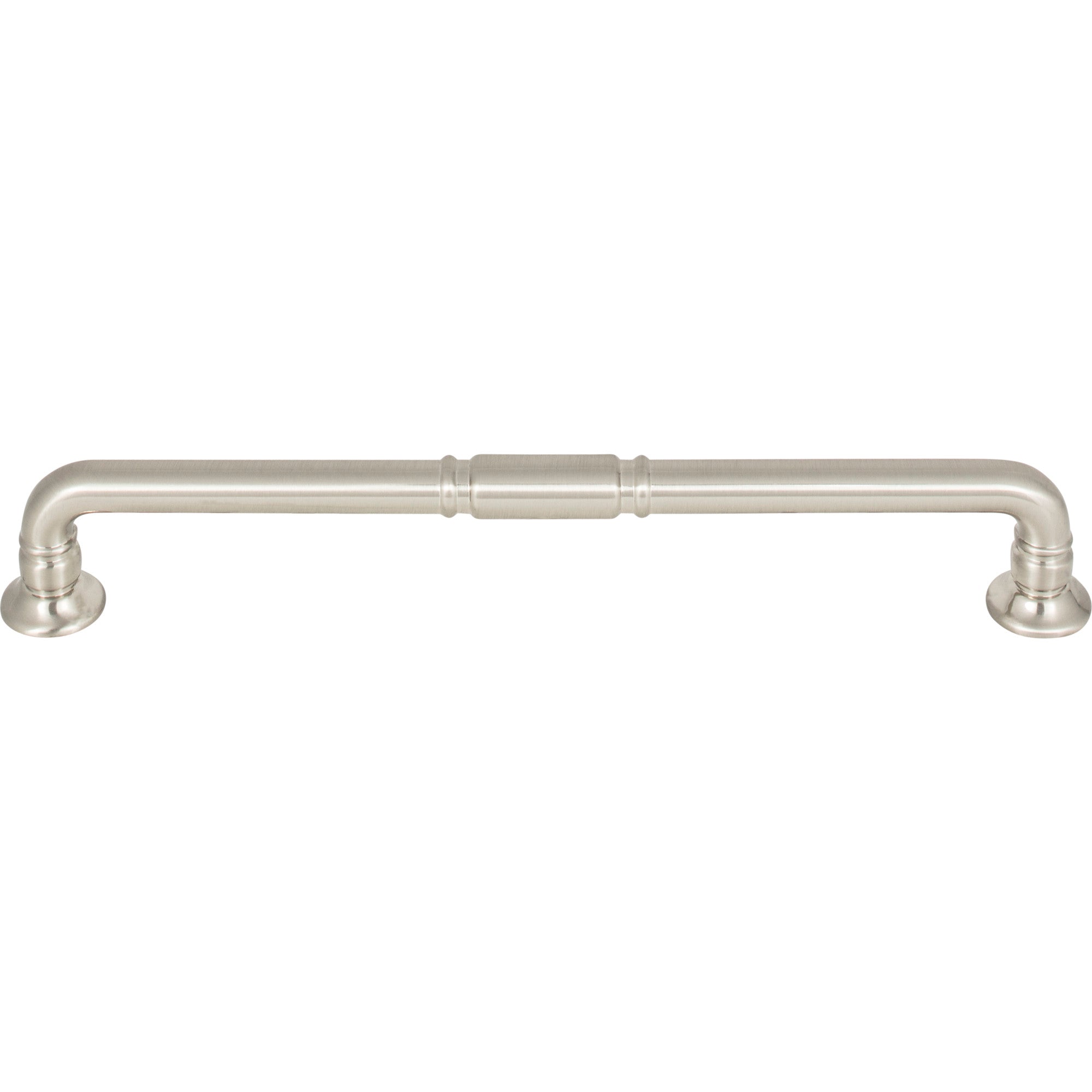 Worldwide Flooring Design Center Kent Pull 7 9/16 Inch (c-c) Brushed Satin Nickel Kent Pull 7 9/16 Inch (c-c) Brushed Satin Nickel Top Knobs Decorative Hardware
