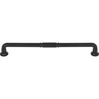 Worldwide Flooring Design Center Kent Pull 8 13/16 Inch (c-c) Flat Black Kent Pull 8 13/16 Inch (c-c) Flat Black Top Knobs Decorative Hardware