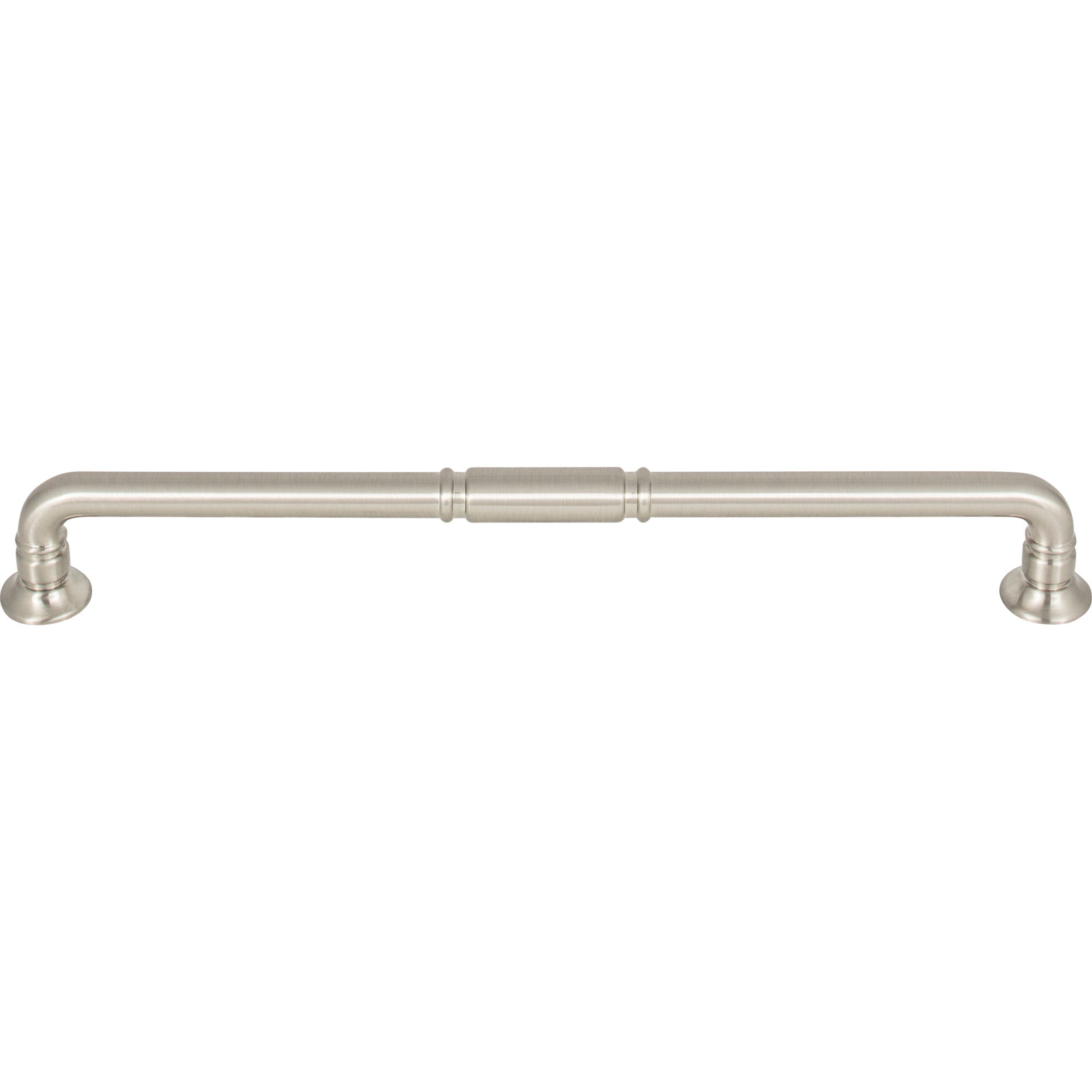 Worldwide Flooring Design Center Kent Pull 8 13/16 Inch (c-c) Brushed Satin Nickel Kent Pull 8 13/16 Inch (c-c) Brushed Satin Nickel Top Knobs Decorative Hardware