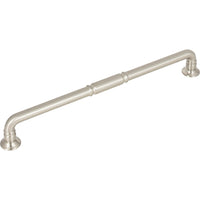 Worldwide Flooring Design Center Kent Pull 8 13/16 Inch (c-c) Brushed Satin Nickel Kent Pull 8 13/16 Inch (c-c) Brushed Satin Nickel Top Knobs Decorative Hardware