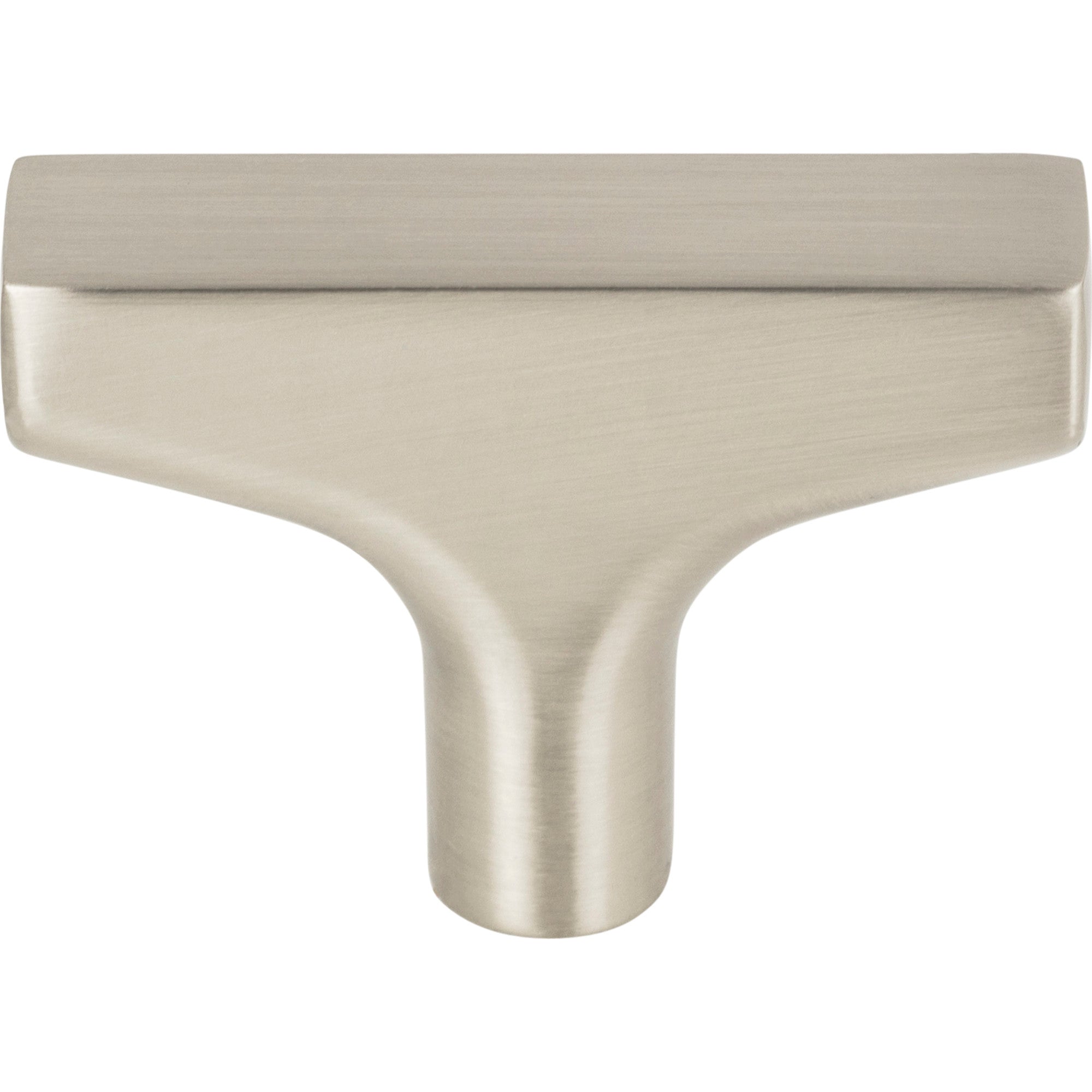 Worldwide Flooring Design Center Riverside T-Knob 2 Inch Brushed Satin Nickel Riverside T-Knob 2 Inch Brushed Satin Nickel Top Knobs Decorative Hardware