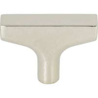 Worldwide Flooring Design Center Riverside T-Knob 2 Inch Polished Nickel Riverside T-Knob 2 Inch Polished Nickel Top Knobs Decorative Hardware