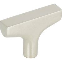 Worldwide Flooring Design Center Riverside T-Knob 2 Inch Polished Nickel Riverside T-Knob 2 Inch Polished Nickel Top Knobs Decorative Hardware