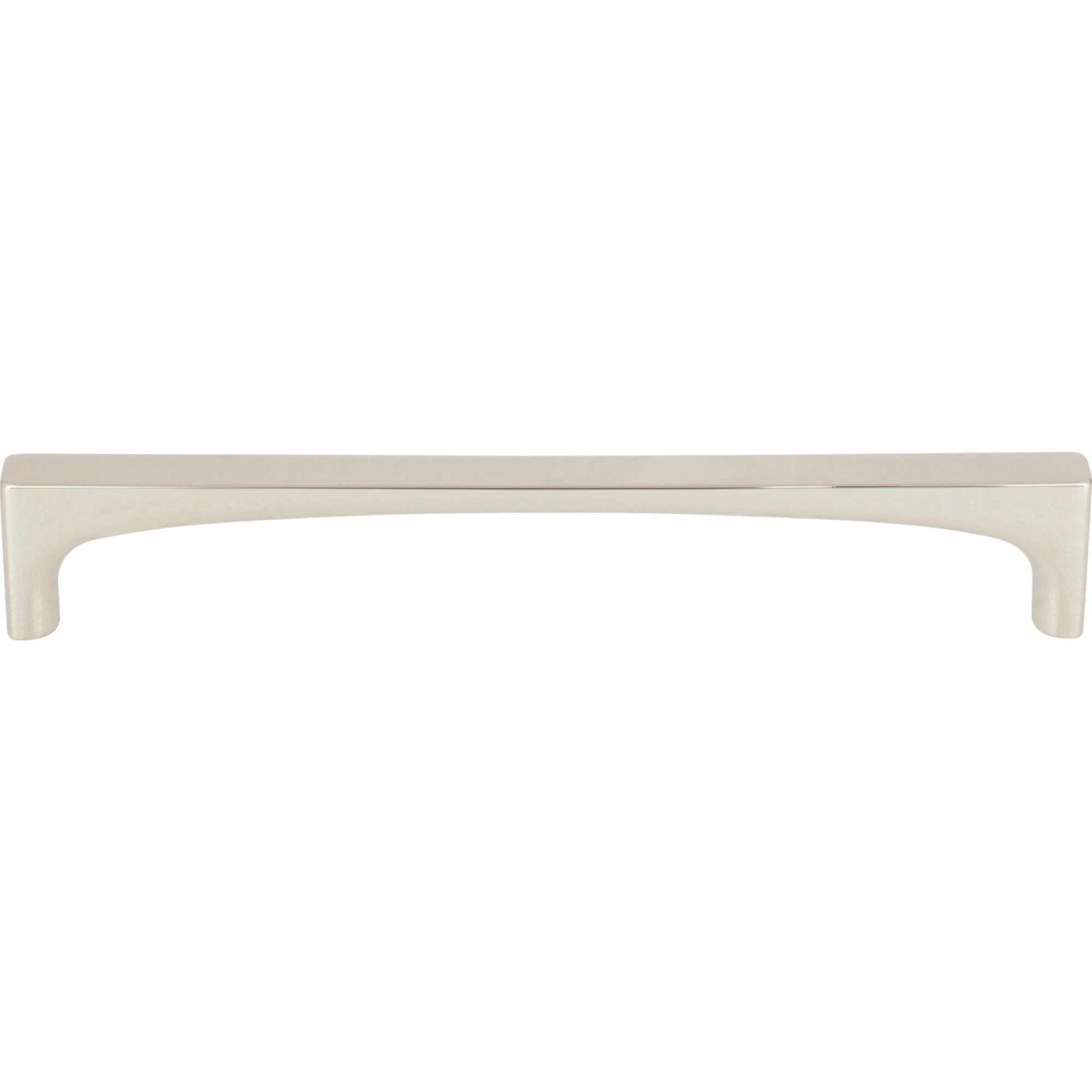 Worldwide Flooring Design Center Riverside Pull 6 5/16 Inch (c-c) Polished Nickel Riverside Pull 6 5/16 Inch (c-c) Polished Nickel Top Knobs Decorative Hardware
