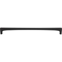 Worldwide Flooring Design Center Riverside Pull 8 13/16 Inch (c-c) Flat Black Riverside Pull 8 13/16 Inch (c-c) Flat Black Top Knobs Decorative Hardware