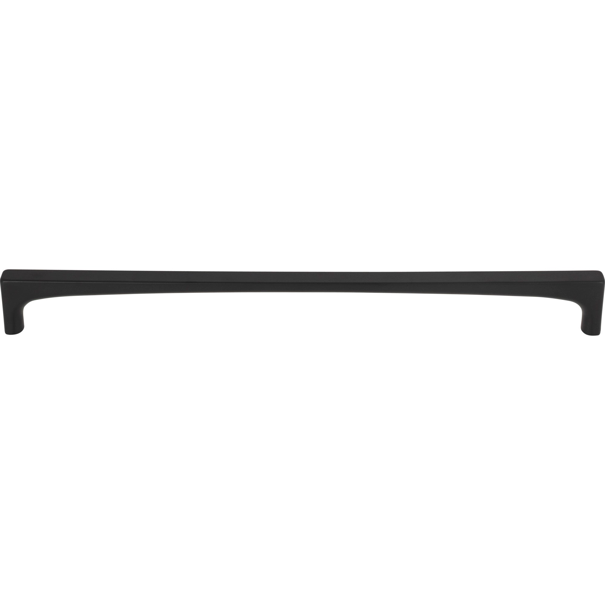 Worldwide Flooring Design Center Riverside Pull 8 13/16 Inch (c-c) Flat Black Riverside Pull 8 13/16 Inch (c-c) Flat Black Top Knobs Decorative Hardware