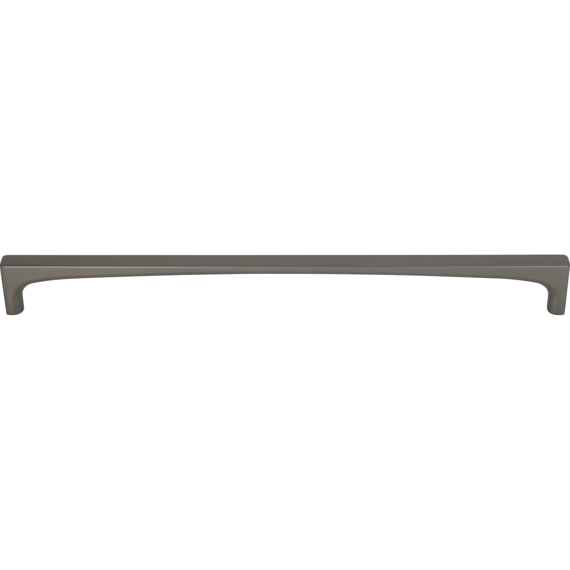 Worldwide Flooring Design Center Riverside Pull 12 Inch (c-c) Ash Gray Riverside Pull 12 Inch (c-c) Ash Gray Top Knobs Decorative Hardware